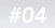 ��������b#04