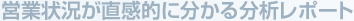 �c�Ə󋵂������I�ɕ����镪�̓��|�[�g